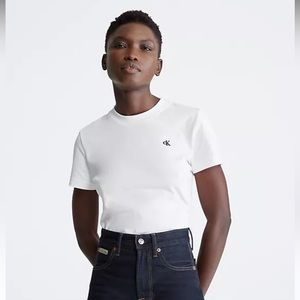 Calvin Klein archive logo tee